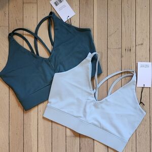 NWT Girlfriend Collective Bralettes